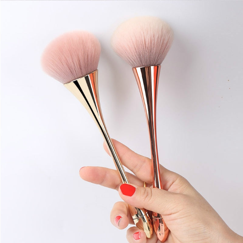 Powder Blush Brush Professional Cosmetic Brushes Set Face Contour Brush Eye Shadow Lip Brush Beauty Makeup Tool