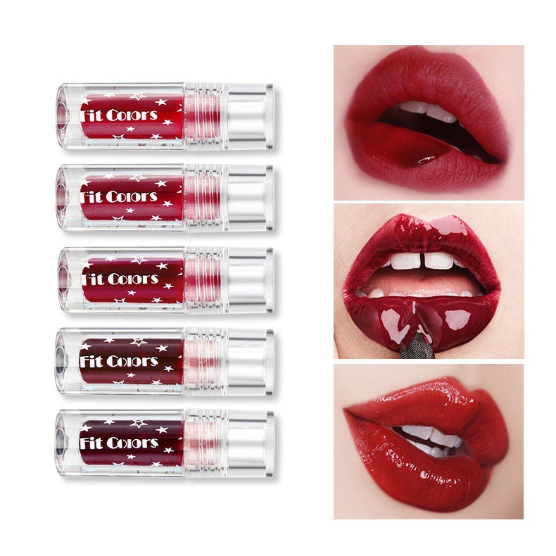 Fit Colors Lip Dye Liquid Lipstick Moisturizes Does Not Fade Does Not Stick To Cup Bite Lip Makeup Lip Dye Liquid Lip Emulsion Lip Glaze