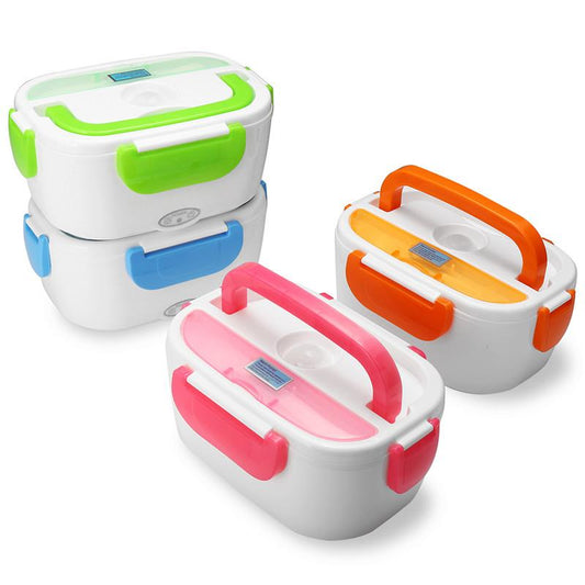 ELECTRIC HEATING Lunch Box (220V/110V)- Food Warmer - 4 Buckles Dinnerware Sets