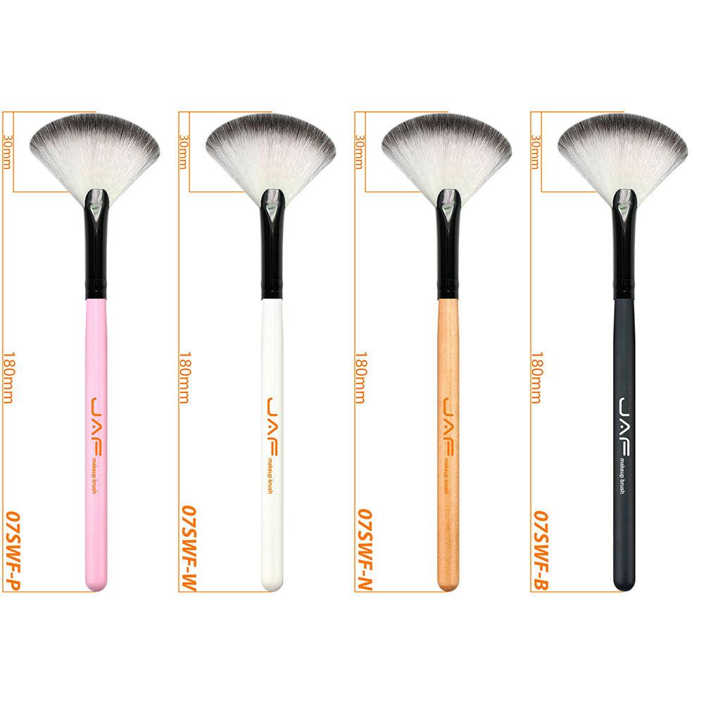 Retail #07 Small fan powder brush fiber hair professional makeup brush fan 07SWF