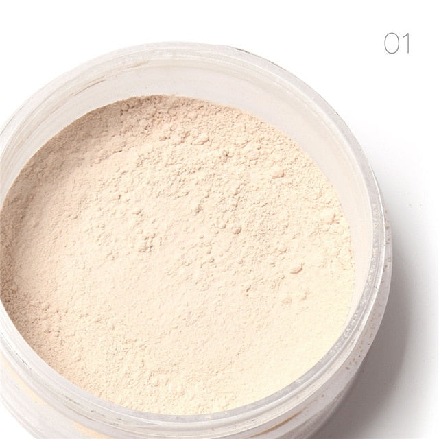 FOCALLURE New Brand Makeup Powder 3 Colors Loose Powder Face Makeup Waterproof Loose Powder Skin Finish Powder