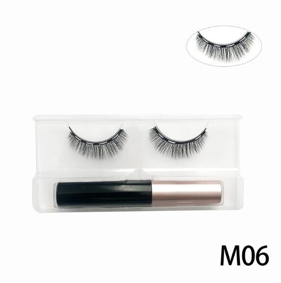 EyeLiner / EyeLashes  - 3D Mink Magnetic Eyelashes and Waterproof Lasting Eyeliner (Magnet Mink) Eyelashes Makeup Extension False Eyelashes