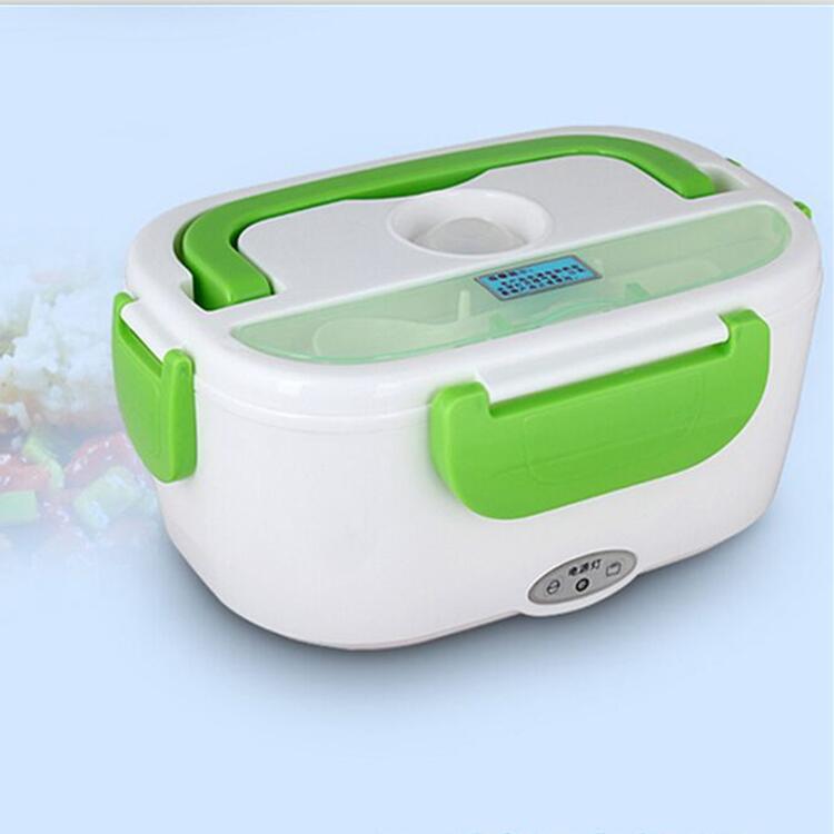 ELECTRIC HEATING Lunch Box (220V/110V)- Food Warmer - 4 Buckles Dinnerware Sets