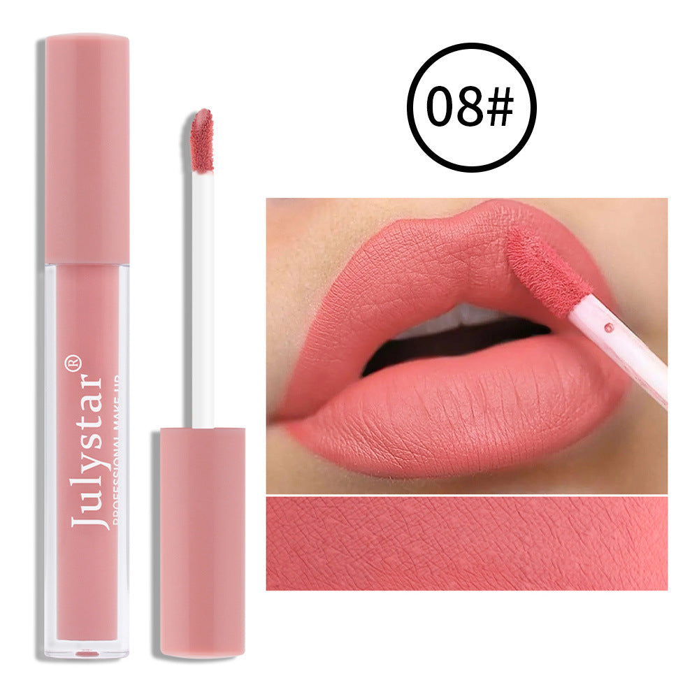 Fog Matte Makeup Free Ice Cream Lip Glaze Velvet Does Not Stick To Lip Mud