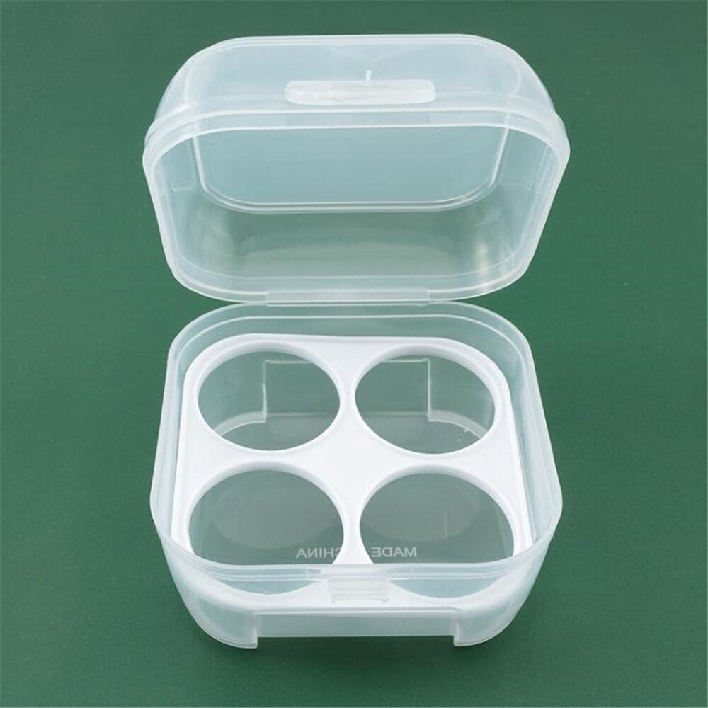 Makeup Blender Cosmetic Sponge/Puff - 4pcs MAKEUP SPONGE with Storage Box - Foundation Powder Sponge