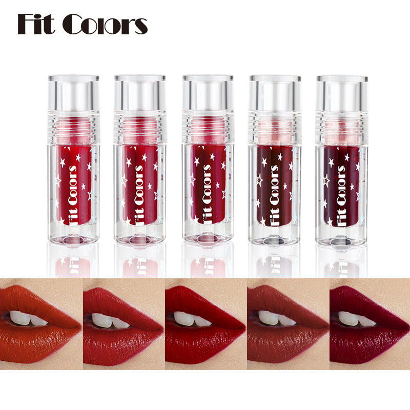 Fit Colors Lip Dye Liquid Lipstick Moisturizes Does Not Fade Does Not Stick To Cup Bite Lip Makeup Lip Dye Liquid Lip Emulsion Lip Glaze