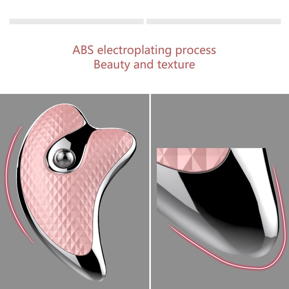 FACE - Heating Scraping Apparatus - FACIAL MASSAGER - Facial Beauty Instrument Micro Current Scraping Plate Facial Lifting Massager