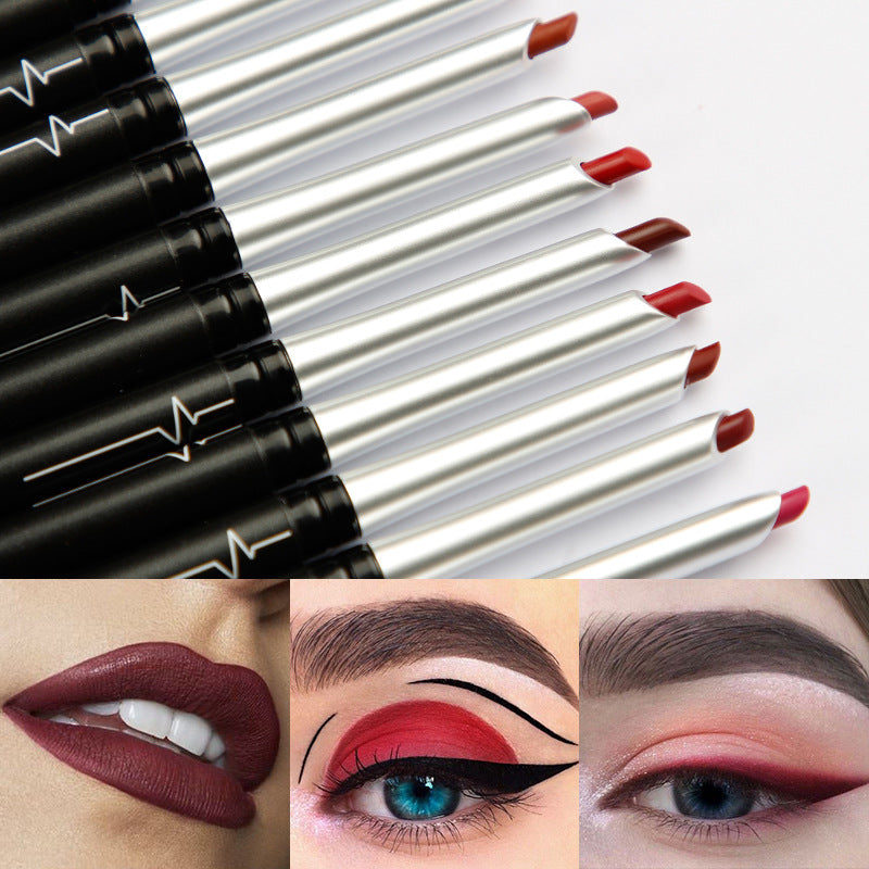 Pudaier Stereo Matte 17 Color LIP LINER PEN / EYE LINER PEN