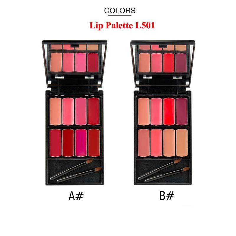 LIP GLOSS PALETTE MAKEUP - Menow Brand (8 colors)  Waterproof Lasting Moisturizer Lipsticks L501