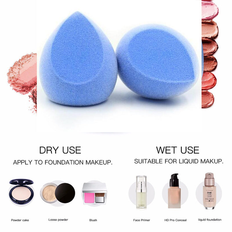 Makeup Sponge - Microfiber Professional Fluff Surface Cosmetic Puff Tool