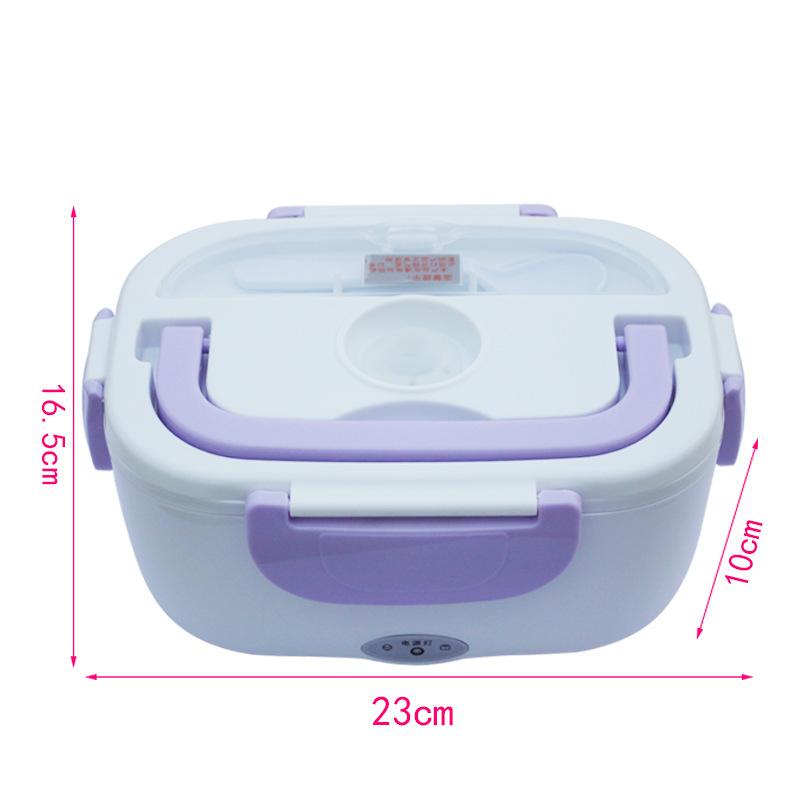 ELECTRIC HEATING Lunch Box (220V/110V)- Food Warmer - 4 Buckles Dinnerware Sets