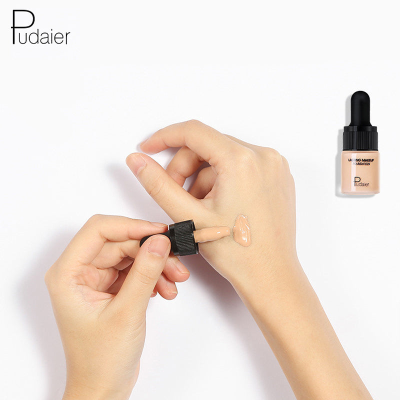 Foundatin and Concealer - Professional Full Coverage Liquid FOUNDATION and Natural Color CONCEALER Whitening Lasting Primer Makeup