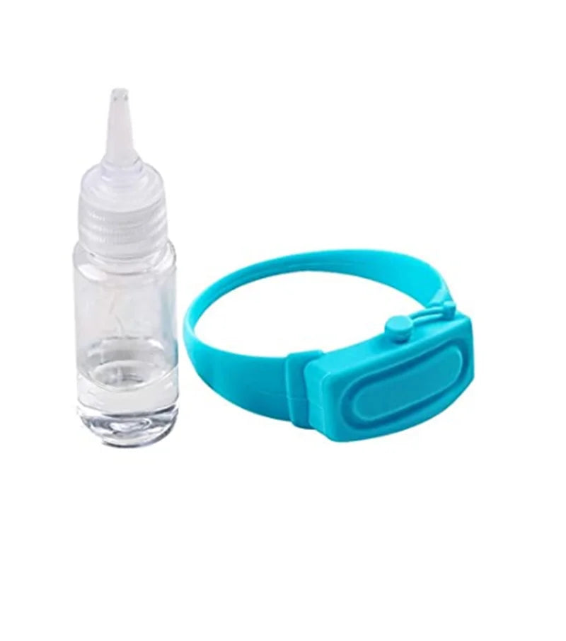 Hand Sanitizer Disinfectant Sub-packing Silicone Bracelet Wristband Hand Dispenser Wearable Hand Sanitizer Dispenser Pumps