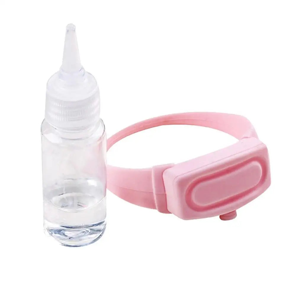 Hand Sanitizer Disinfectant Sub-packing Silicone Bracelet Wristband Hand Dispenser Wearable Hand Sanitizer Dispenser Pumps