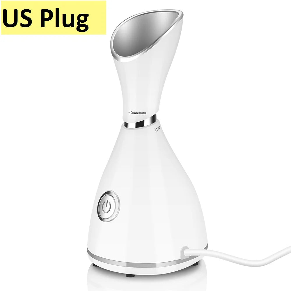 Facial Steamer, Nano Ionic Facial Deep Cleaning, Beauty Face Steam Device