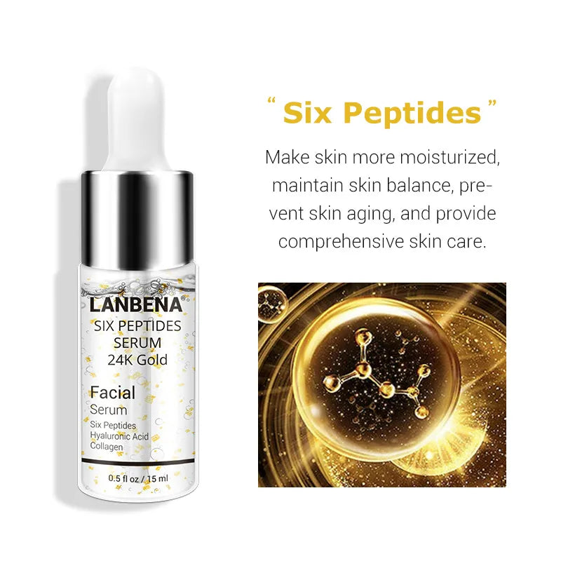 5 LANBENA - Hyaluronic Acid Serum, Moisturizing, Skin Care Repair, Brightening, Anti-Aging/ Winkles 15ml  (SALE $7.70 each)